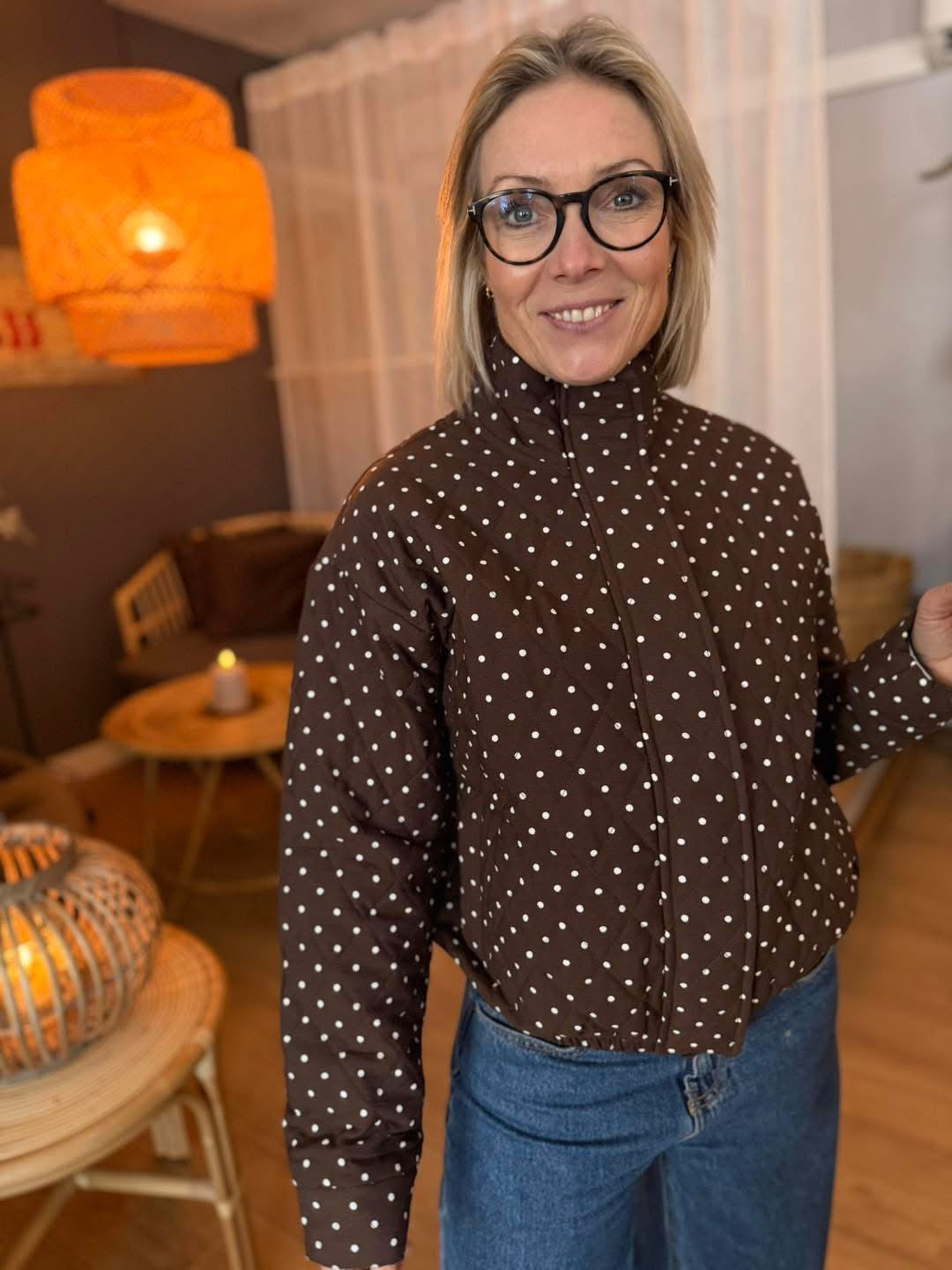 PCFAMILLA Otw Bomber - Chicory Coffee